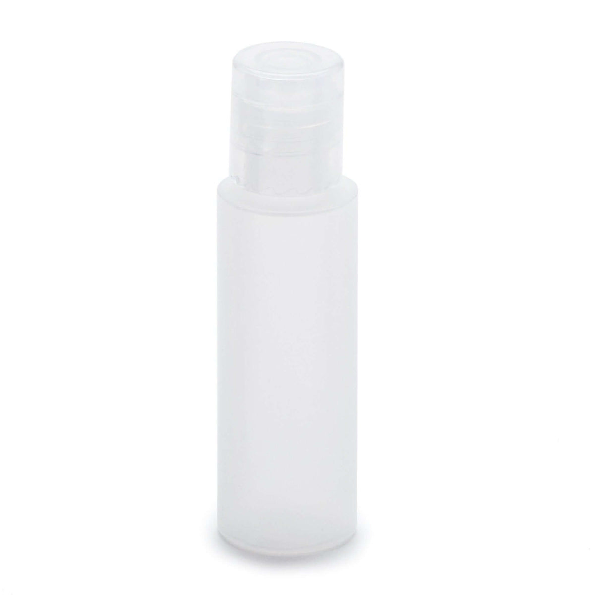 290ml white plastic bottle with flip cap - Packageit