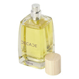 100 ml Decade fragrance bottle with wood cap off