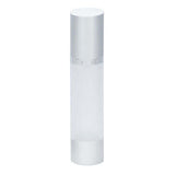 50ml frosted SAN airless bottle with the lid on