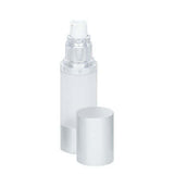 30ml frosted SAN airless bottle with the lid off