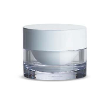 30ml clear SAN cosmetic jar