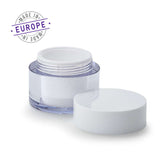 30ml white jar with cap off