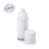 30ml white bottle with cap off
