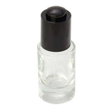 15ml clear glass bottle with dropper