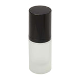 15ml frosted glass bottle with pump